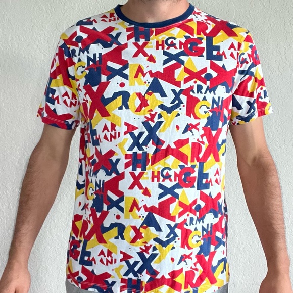 Retro bright pattern shirt - Picture 1 of 5